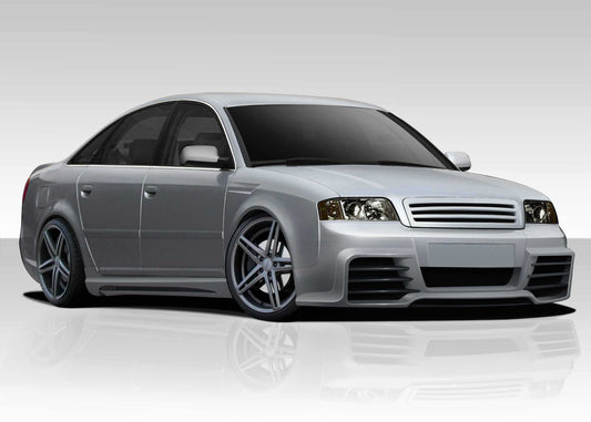 1998-2004 Audi A6 C5 Duraflex CT-R Body Kit - 4 Piece - Includes CT-R Front Bumper Cover (108958) CT-R Side Skirt Rocker Panels (108959) CT-R Rear Bumper Cover (108960)