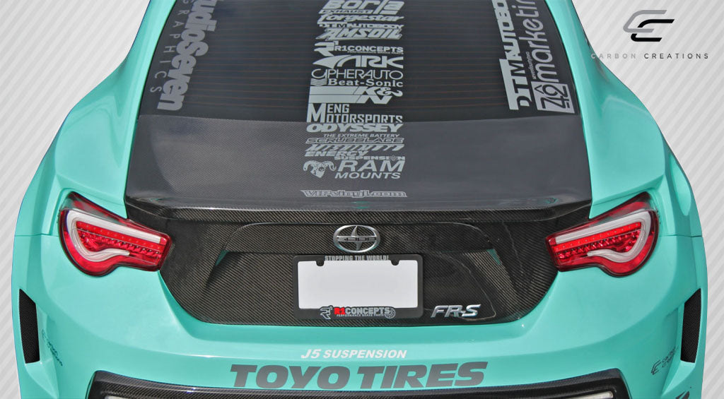 2013-2020 Scion FR-S Toyota 86 Subaru BRZ Carbon Creations 86-R Trunk - 1 Piece