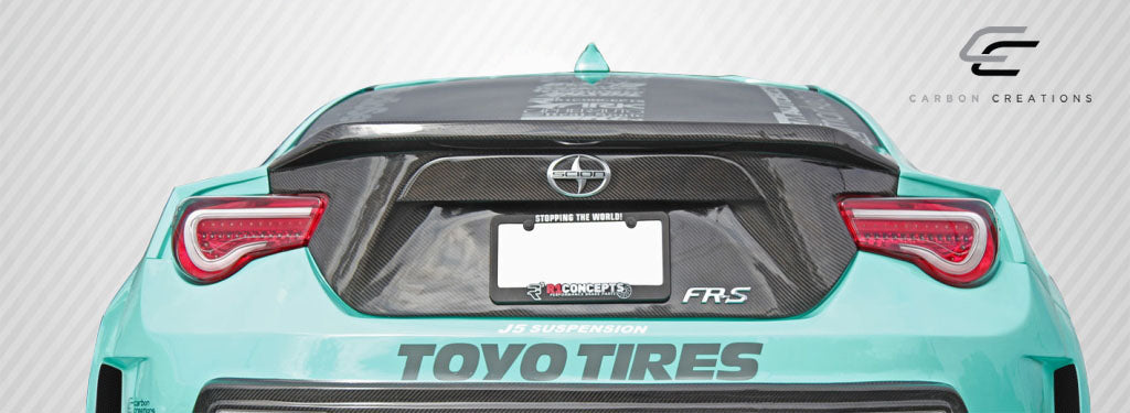 2013-2020 Scion FR-S Toyota 86 Subaru BRZ Carbon Creations 86-R Trunk - 1 Piece