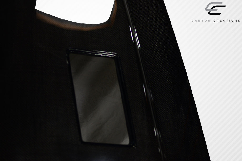2010-2012 Ford Mustang Carbon Creations GT500 Hood - 1 Piece
