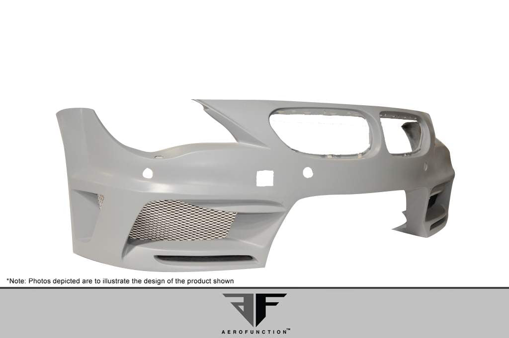 2004-2010 BMW 6 Series E63 E64 2DR Convertible AF-2 Wide Body Front Bumper Cover ( GFK ) - 1 Piece