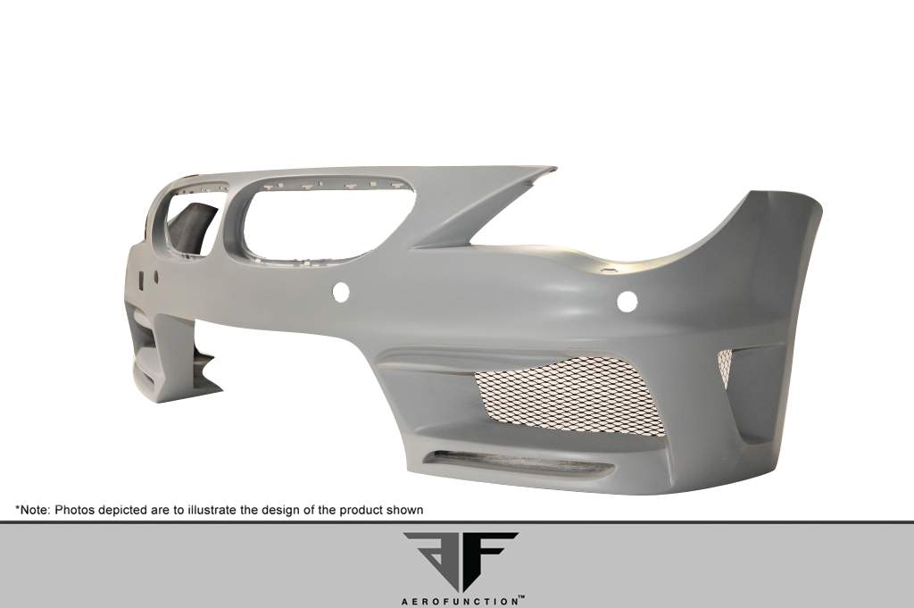 2004-2010 BMW 6 Series E63 E64 2DR Convertible AF-2 Wide Body Front Bumper Cover ( GFK ) - 1 Piece