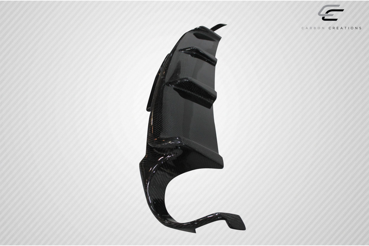 2013-2014 Ford Mustang Carbon Creations Boss Look Rear Diffuser - 1 Piece