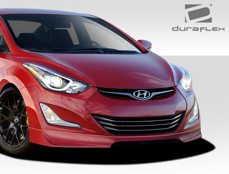 2011-2013 Hyundai Elantra Duraflex Racer Front Lip Under Spoiler Air Dam - 1 Piece