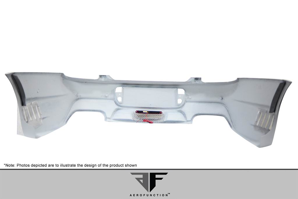 2003-2010 Bentley Continental GT GTC AF-1 Rear Bumper Cover ( GFK ) - 1 Piece