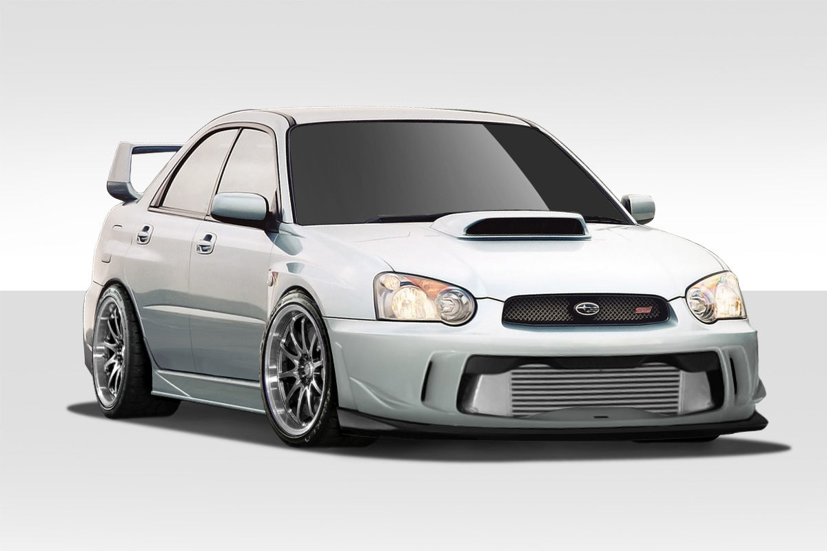 2004-2005 Subaru Impreza Duraflex Z-Speed Body Kit - 4 Piece - Includes Z-Speed Front Bumper Cover (109024) Z-Speed Side Skirt Rocker Panels (104167) Z-Speed Rear Bumper Cover