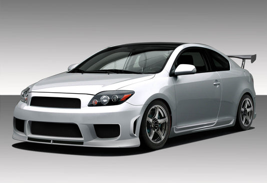 2005-2010 Scion tC Duraflex Drifter 2 Body Kit - 4 Piece - Includes Drifter 2 Front Bumper Cover (100666) KR-S Side Skirt Rocker Panels (103158) KR-S Rear Bumper Cover (103159)