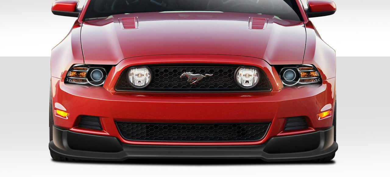 2013-2014 Ford Mustang Duraflex R500 Body Kit - 6 Piece - Includes R500 Front Lip Under Air Dam Spoiler (109523) R-Spec Side Skirt Splitters (107607) R500 Rear Splitter (109593)