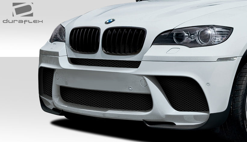 2010-2014 BMW X6 E71 E72 Duraflex M Performance Look Front Lip Under Air Dam Spoiler - 2 Piece