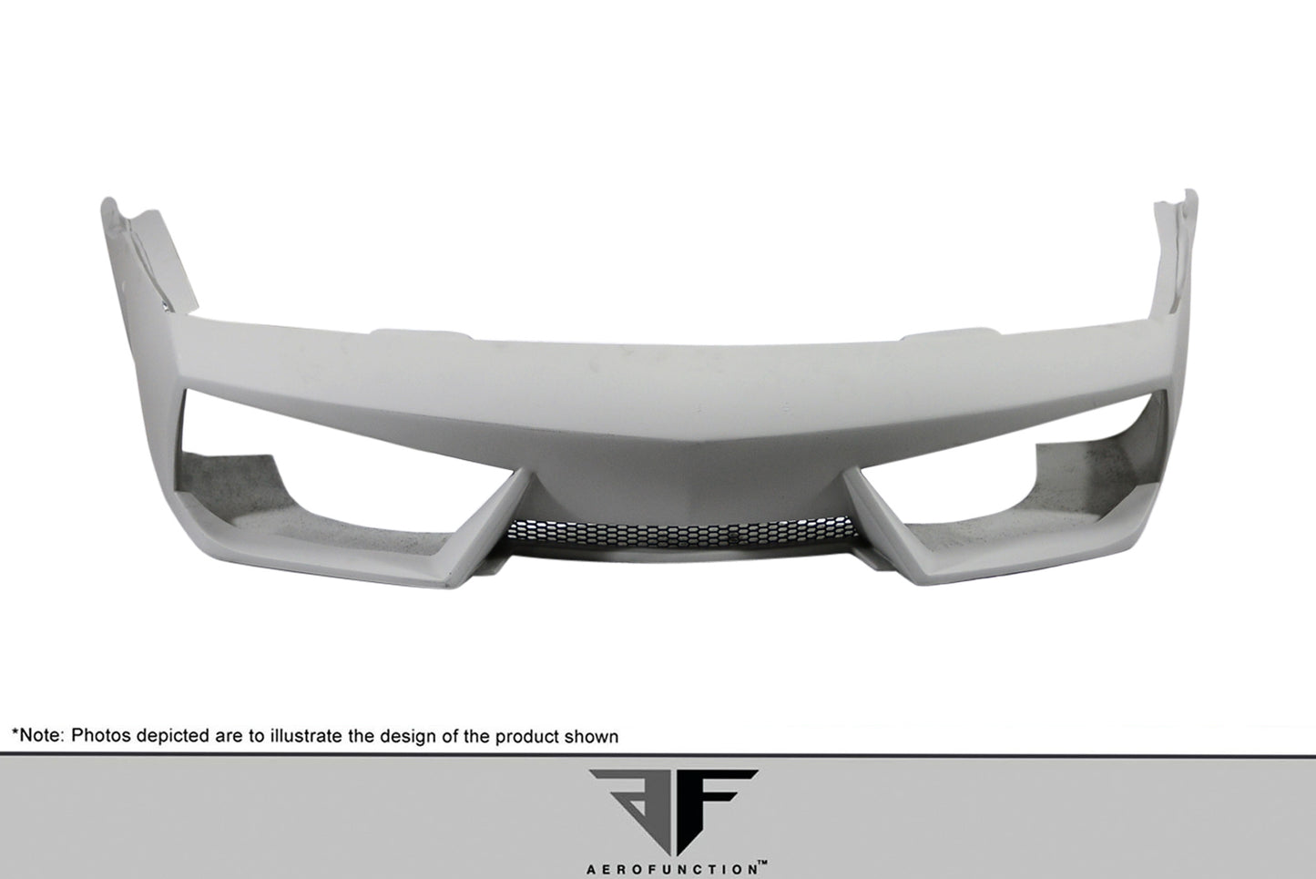 2004-2008 Lamborghini Gallardo AF-1 Wide Body Front Bumper Cover ( GFK ) - 2 Piece