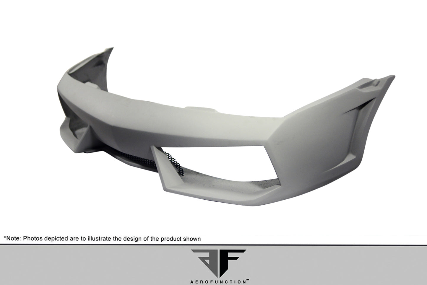 2004-2008 Lamborghini Gallardo AF-1 Wide Body Front Bumper Cover ( GFK ) - 2 Piece