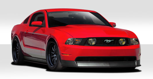 2010-2012 Ford Mustang Duraflex R500 Body Kit - 6 Piece - Includes R500 Front Lip Under Air Dam Spoiler (109522) R-Spec Side Skirt Splitters (107607) R500 Rear Diffuser Splitter (109592)