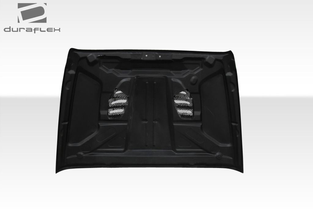 2007-2018 Jeep Wrangler Duraflex Power Dome Hood - 1 Piece