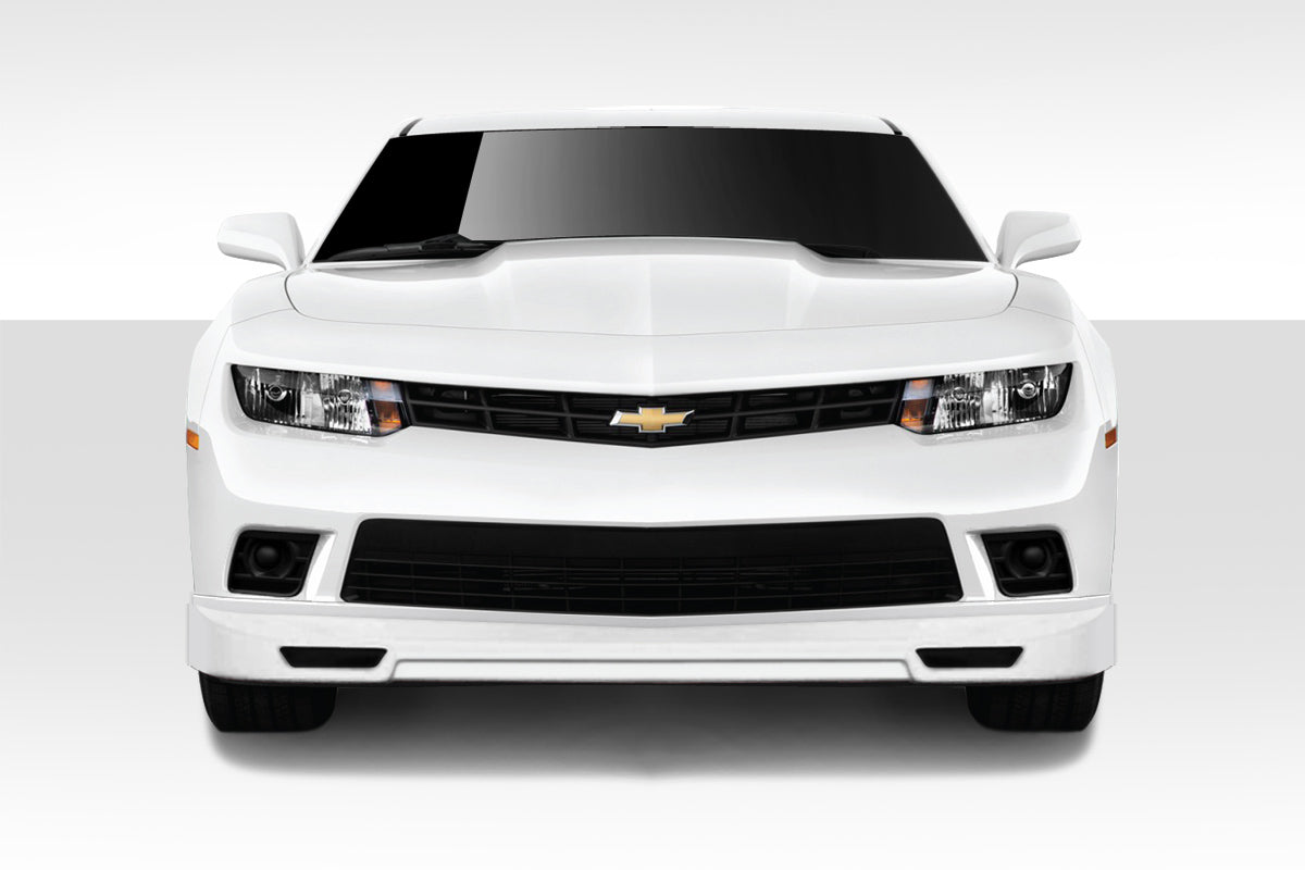 2014-2015 Chevrolet Camaro V8 Duraflex Racer Front Lip Under Air Dam Spoiler - 1 Piece