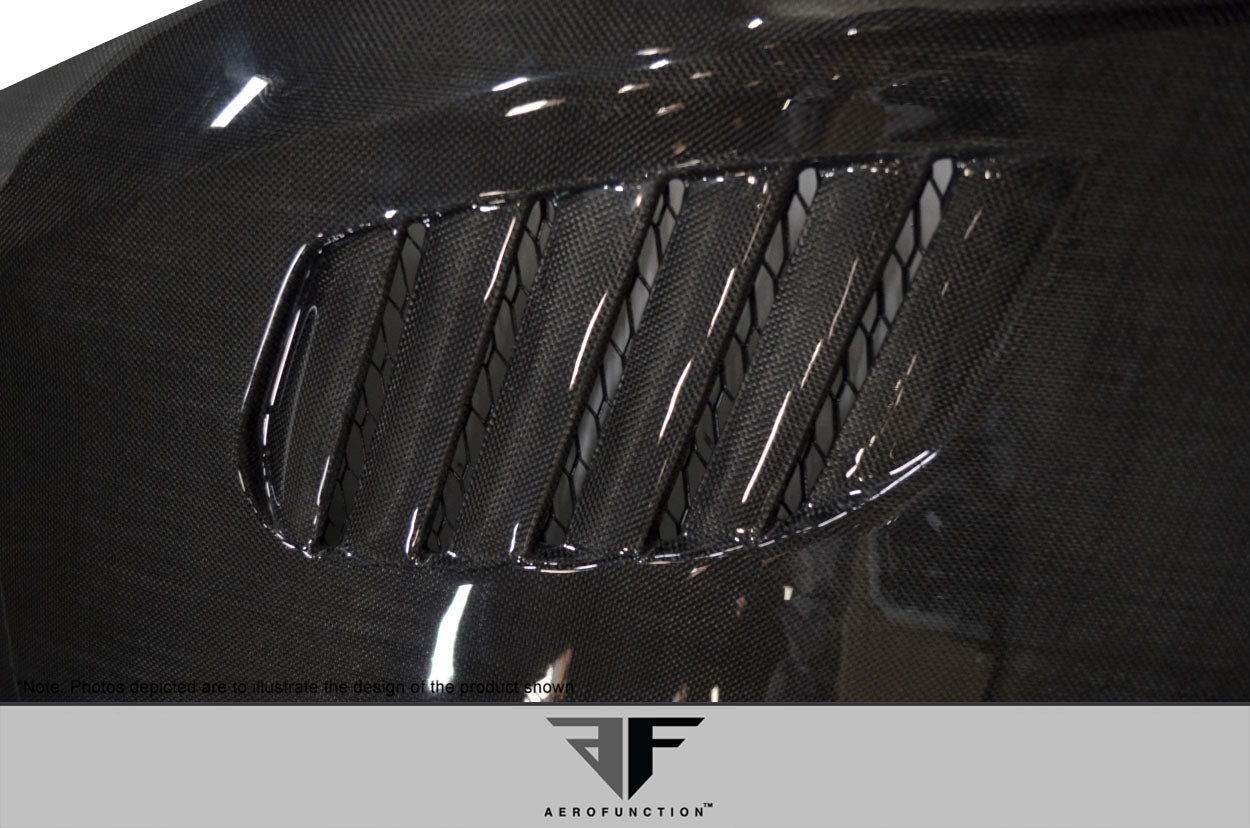 2004-2010 BMW 6 Series M6 E63 E64 Carbon AF-1 Hood ( CFP ) - 1 Piece