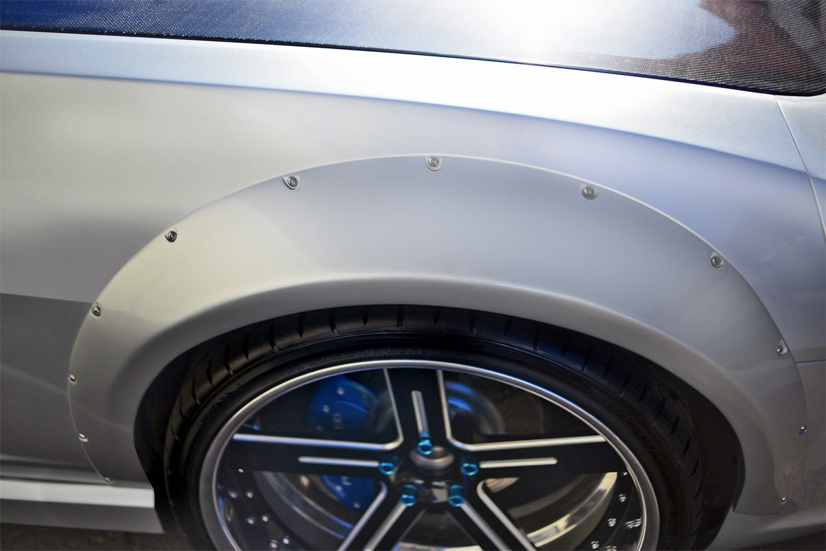 2010-2015 Chevrolet Camaro Duraflex Wide Body GT Concept Front Fender Flares - 2 Piece