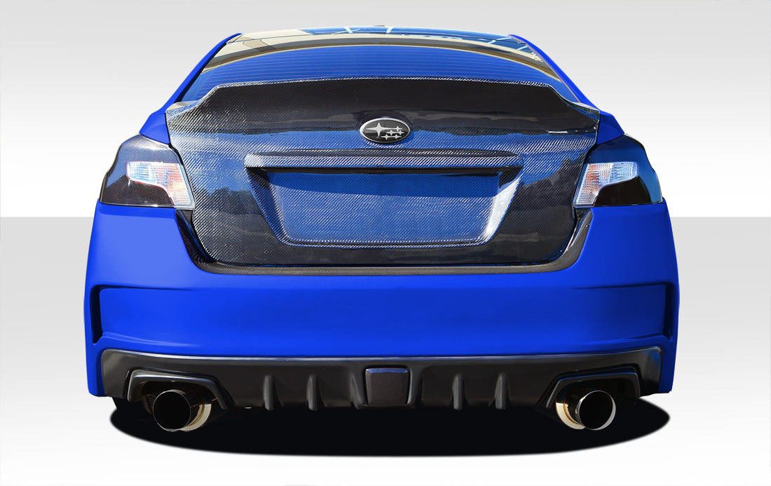2015-2020 Subaru WRX Duraflex NBR Concept Rear Bumper Cover - 1 Piece