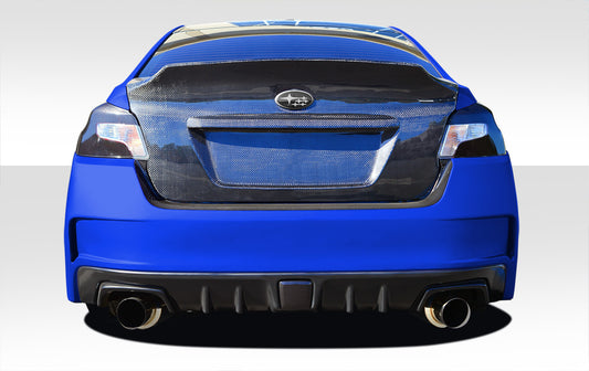 2015-2020 Subaru WRX Duraflex NBR Concept Rear Bumper Cover - 1 Piece