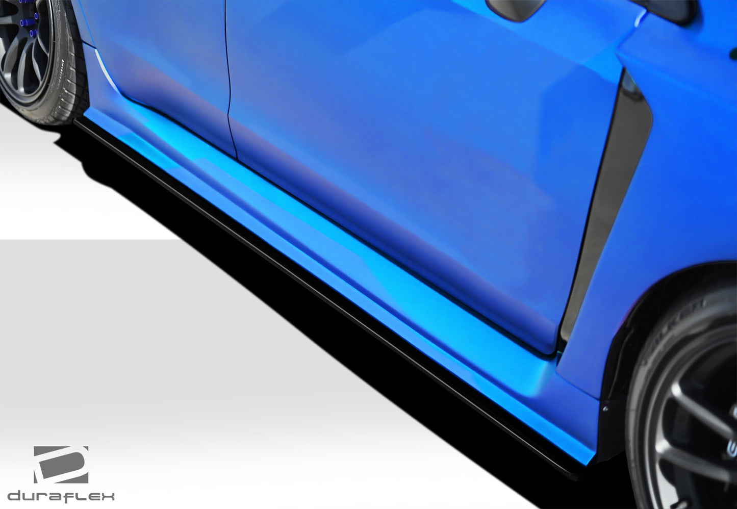 2015-2020 Subaru WRX Duraflex NBR Concept Side Splitters - 2 Piece