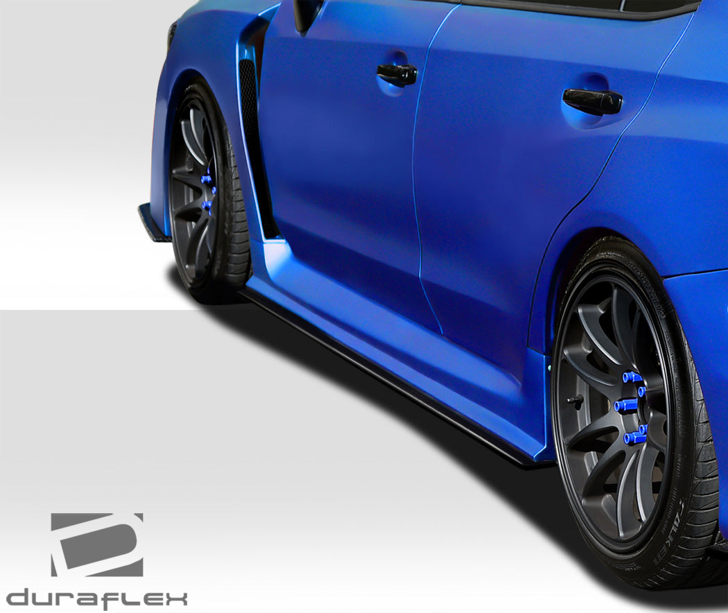 2015-2020 Subaru WRX Duraflex NBR Concept Side Splitters - 2 Piece