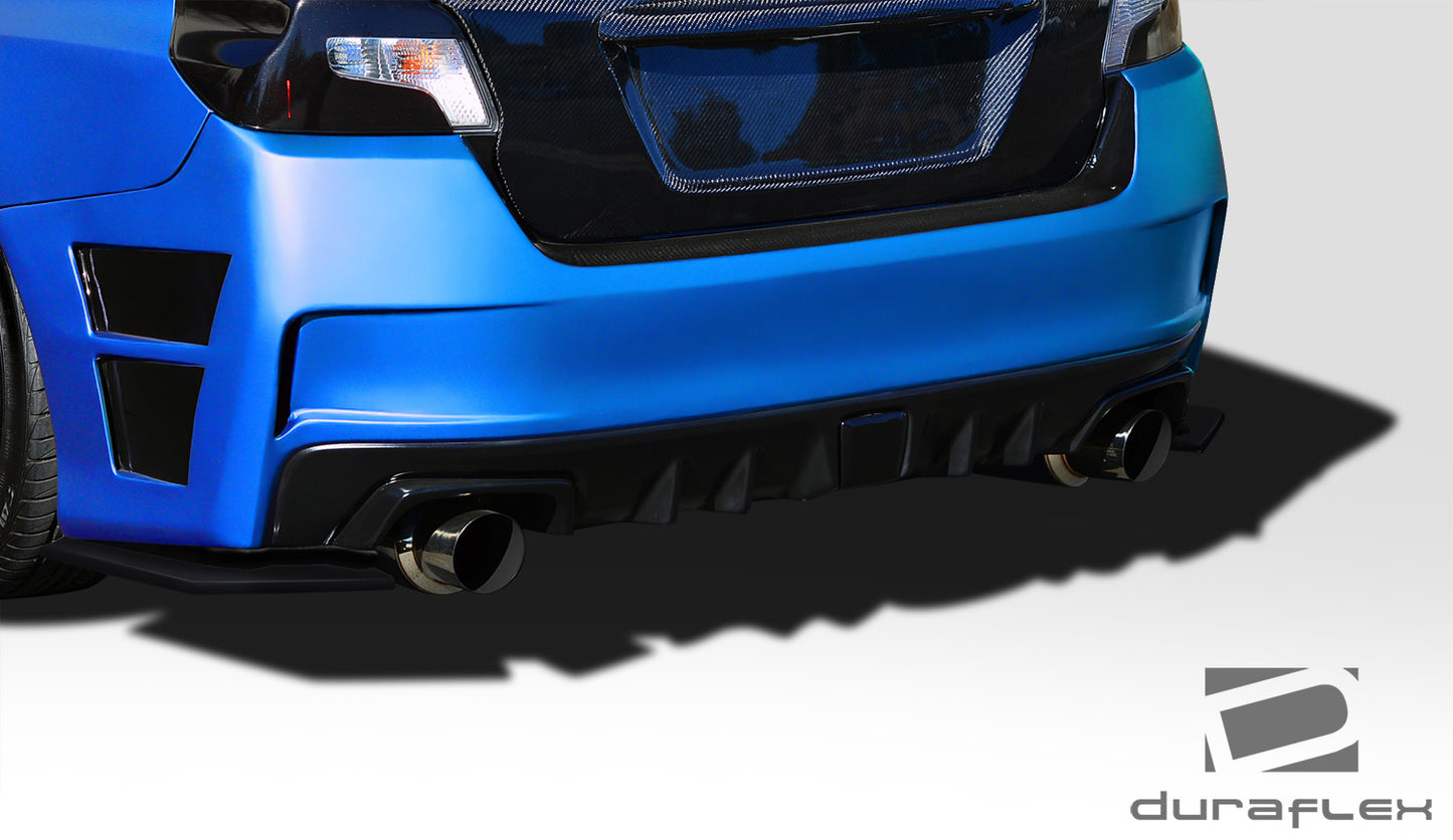 2015-2020 Subaru WRX Duraflex NBR Concept Rear Splitters - 2 Piece