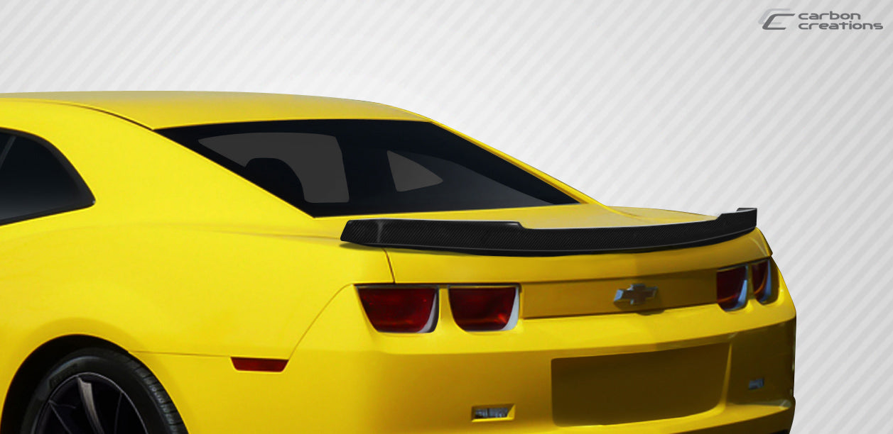 2010-2013 Chevrolet Camaro Carbon Creations Stingray Z Look Rear Wing Trunk Lid Spoiler - 2 Piece