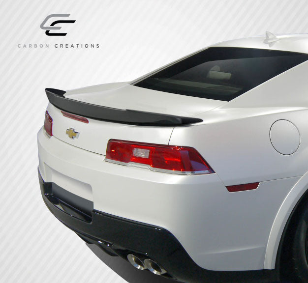 2014-2015 Chevrolet Camaro Carbon Creations Stingray Z Look Rear Wing Trunk Lid Spoiler - 2 Piece
