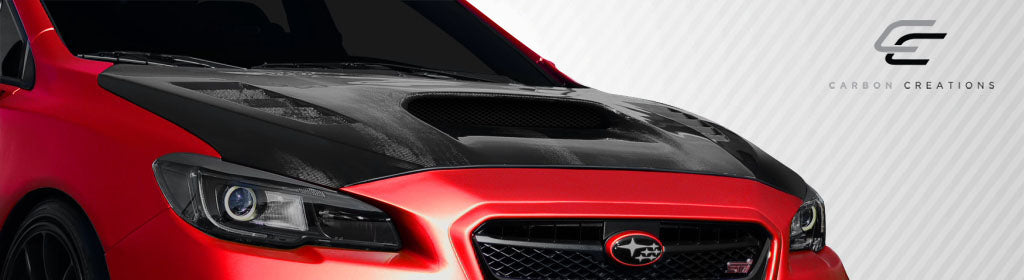 2015-2020 Subaru WRX Carbon Creations NBR Concept Hood - 1 Piece