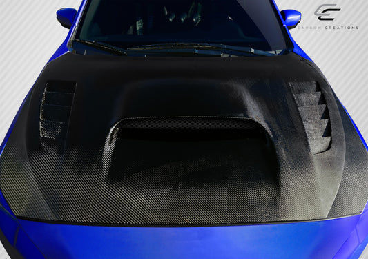 2015-2020 Subaru WRX Carbon Creations NBR Concept Hood - 1 Piece