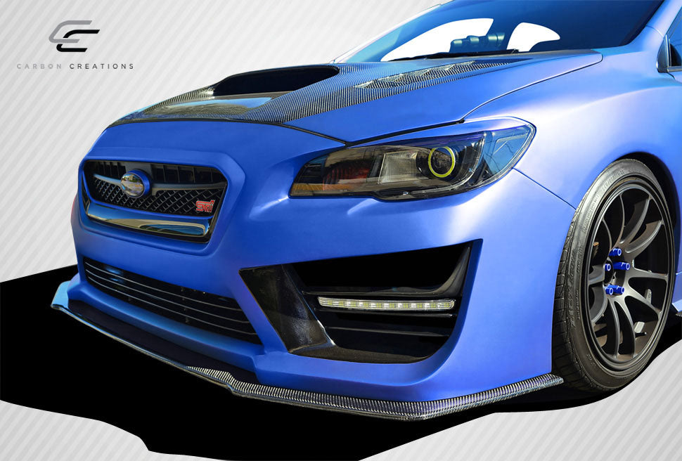 2015-2020 Subaru WRX Carbon Creations NBR Concept Front Splitter - 1 Piece