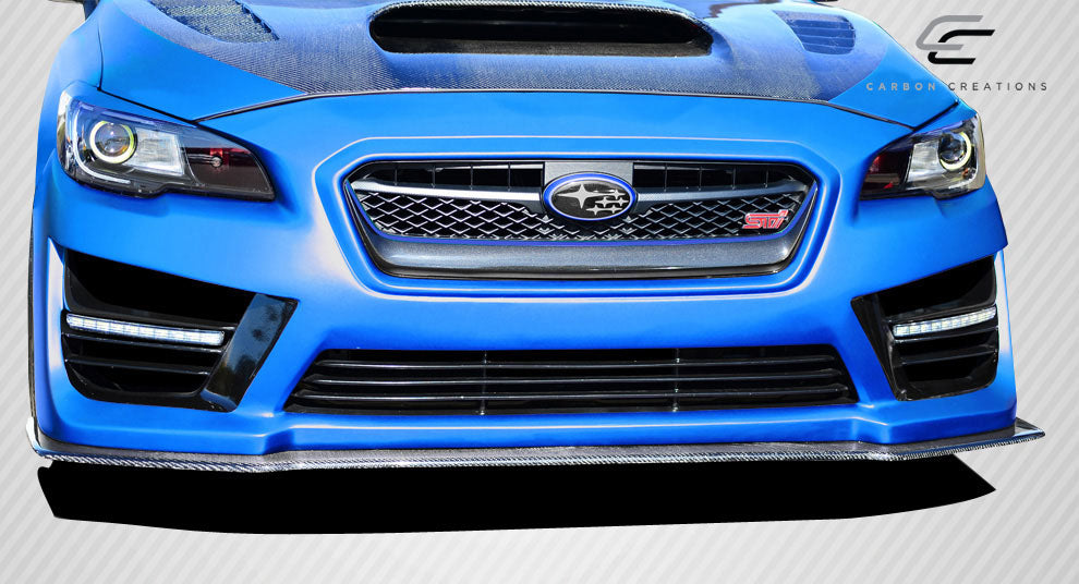 2015-2020 Subaru WRX Carbon Creations NBR Concept Front Splitter - 1 Piece