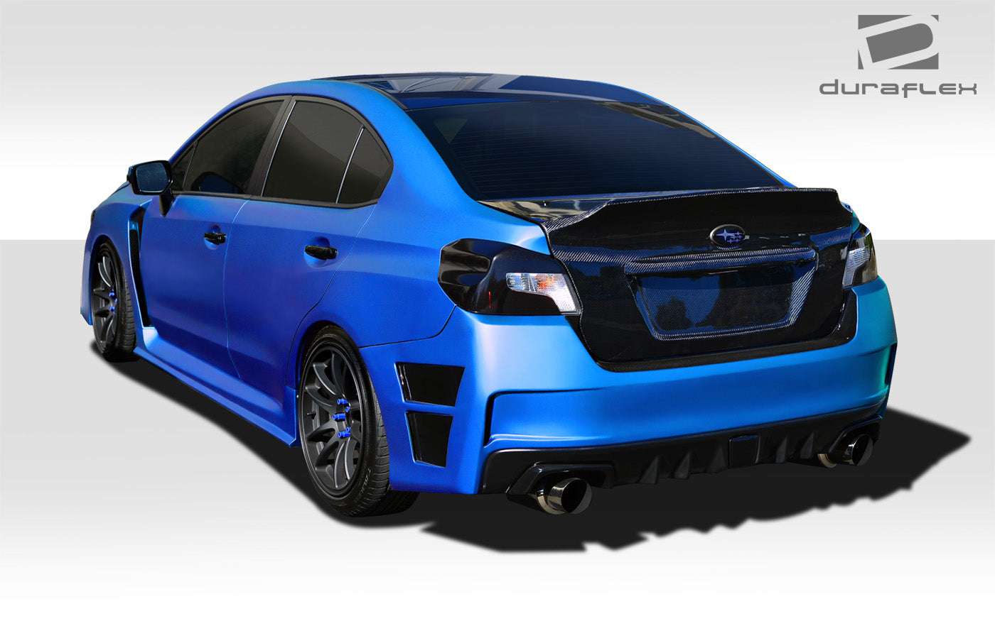 2015-2020 Subaru WRX Duraflex NBR Concept Body Kit - 4 Piece - Includes NBR Concept Front Bumper Cover (109821) NBR Concept Side Skirt Rocker Panels (109822) NBR Concept Rear Bumper Cover (109823)