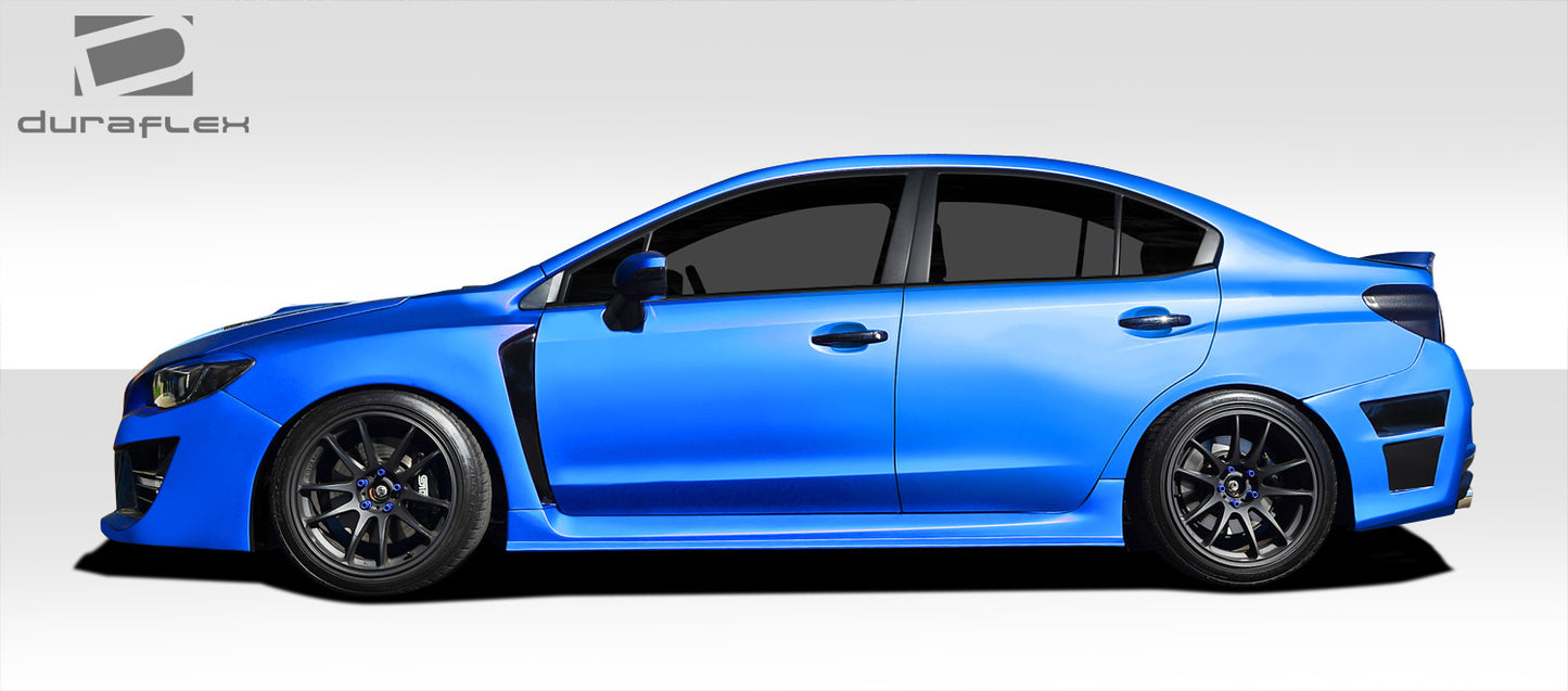 2015-2020 Subaru WRX Duraflex NBR Concept Body Kit - 4 Piece - Includes NBR Concept Front Bumper Cover (109821) NBR Concept Side Skirt Rocker Panels (109822) NBR Concept Rear Bumper Cover (109823)
