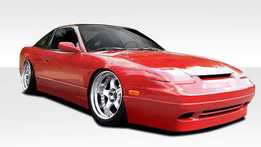 1989-1994 Nissan 240SX S13 HB Duraflex Supercool Body Kit - 4 Piece - Includes Supercool Front Bumper Cover (109975) Supercool Side Skirt Rocker Panels (109976) Supercool Rear Bumper Cover (109978)