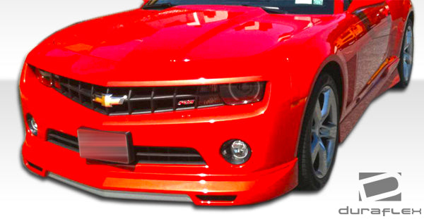2010-2013 Chevrolet Camaro V6 Duraflex Racer Body Kit - 4 Piece - Includes Racer Front Lip Under Spoiler Air Dam (105981) Racer Side Skirts Rocker Panels (105983) Racer Rear Lip Under Spoiler Air Dam (105984)