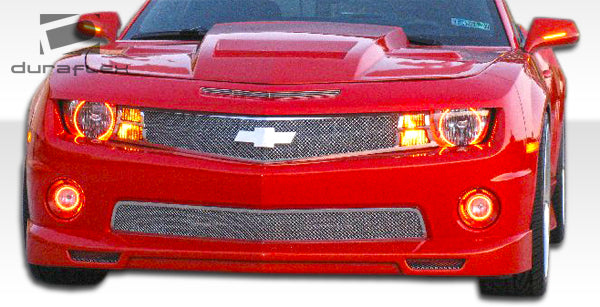 2010-2013 Chevrolet Camaro V8 Duraflex Racer Body Kit - 4 Piece - Includes Racer Front Lip Under Spoiler Air Dam (105982) Racer Side Skirts Rocker Panels (105983) Racer Rear Lip Under Spoiler Air Dam (105985)