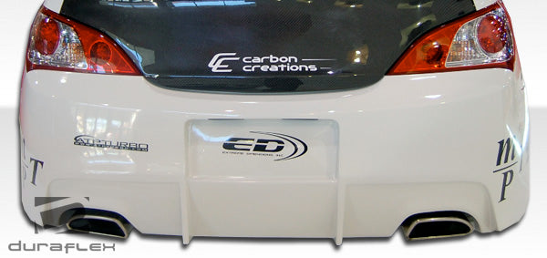 2010-2012 Hyundai Genesis Coupe 2DR Duraflex MS-R Body Kit - 4 Piece - Includes MS-R Front Lip Under Spoiler Air Dam (105974) Circuit Side Skirts Rocker Panels (105829) Circuit Rear Bumper Cover (105830)