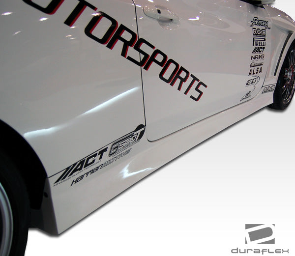 2010-2012 Hyundai Genesis Coupe 2DR Duraflex MS-R Body Kit - 4 Piece - Includes MS-R Front Lip Under Spoiler Air Dam (105974) Circuit Side Skirts Rocker Panels (105829) Circuit Rear Bumper Cover (105830)