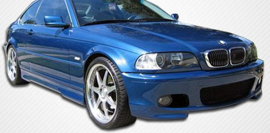 2000-2006 BMW 3 Series 2DR E46 Duraflex M-Tech Body Kit - 4 Piece - Includes M-Tech Front Bumper Cover (102056) R-1 Rear Bumper Cover (102062) R-1 Side Skirts Rocker Panels (102451)