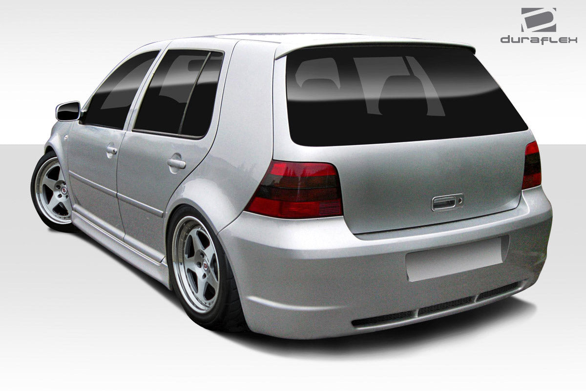 1999-2005 Volkswagen Golf GTI 4DR Duraflex R32 Body Kit - 4 Piece - Includes R32 Front Bumper Cover (102181) R32 Rear Bumper Cover (102182) R32 Side Skirts Rocker Panels (102183)