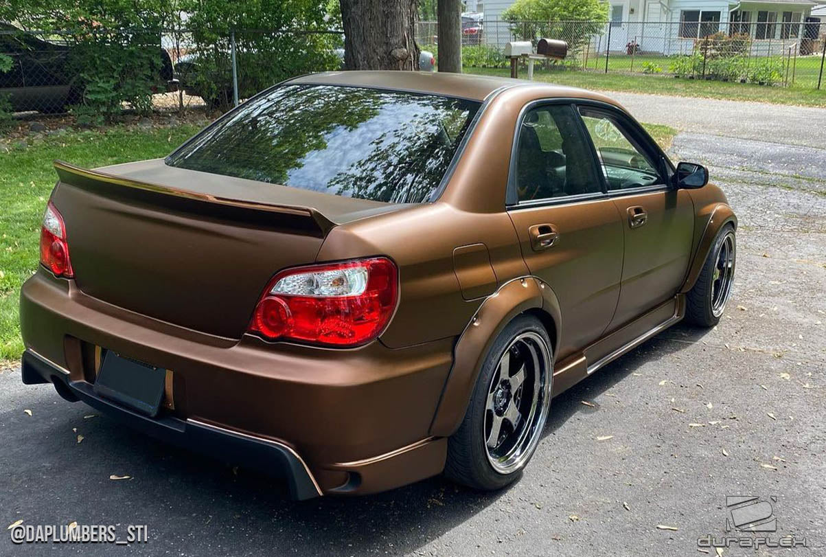 2004-2005 Subaru Impreza WRX 4DR Duraflex I-Spec Body Kit - 4 Piece - Includes I-Spec Front Bumper Cover (103311) I-Spec Rear Bumper Cover (103310) I-Spec Side Skirts Rocker Panels (103291)