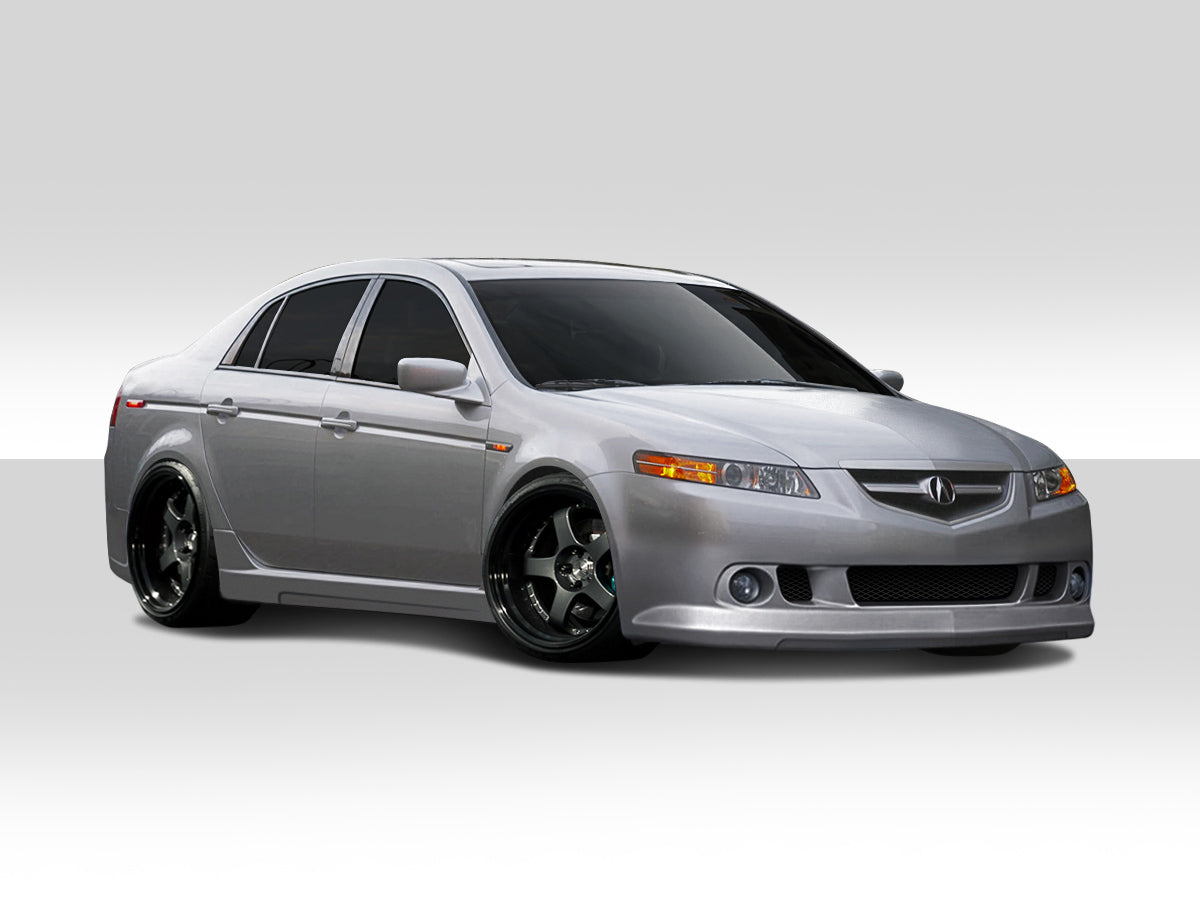 2004-2008 Acura TL Duraflex K-1 Body Kit - 4 Piece - Includes K-1 Front Bumper Cover (103521) K-1 Rear Bumper Cover (103523) K-1 Side Skirts Rocker Panels (103522)