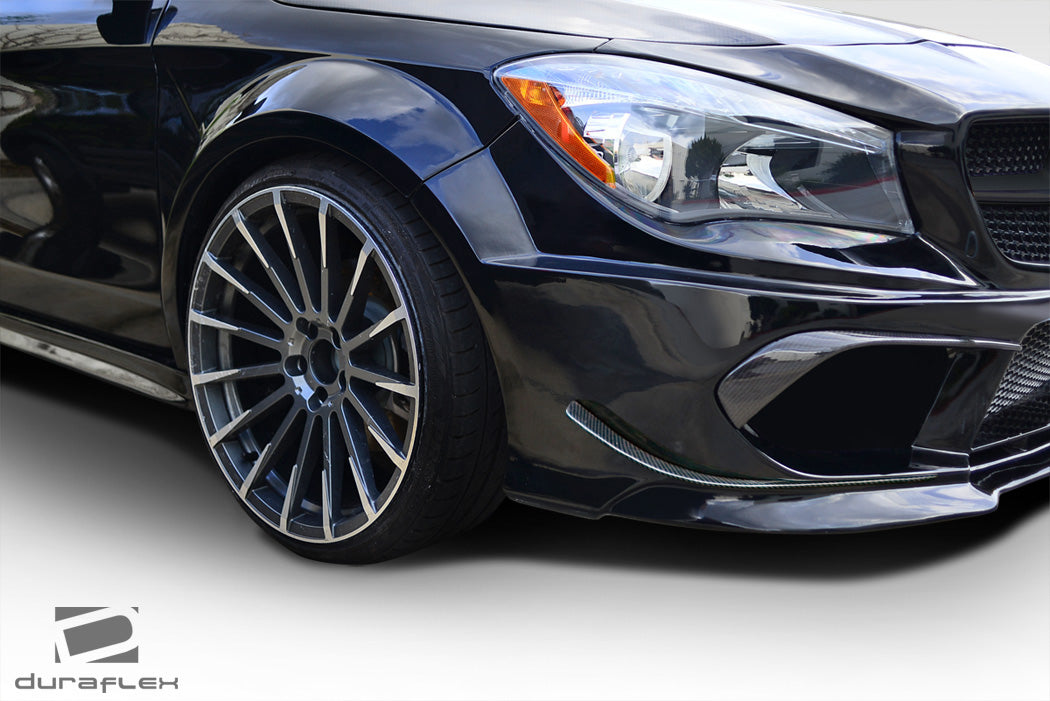 2014-2015 Mercedes CLA Class Duraflex Black Series Look Wide Body Front Fenders - 2 Piece