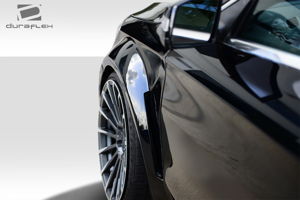 2014-2015 Mercedes CLA Class Duraflex Black Series Look Wide Body Front Fenders - 2 Piece