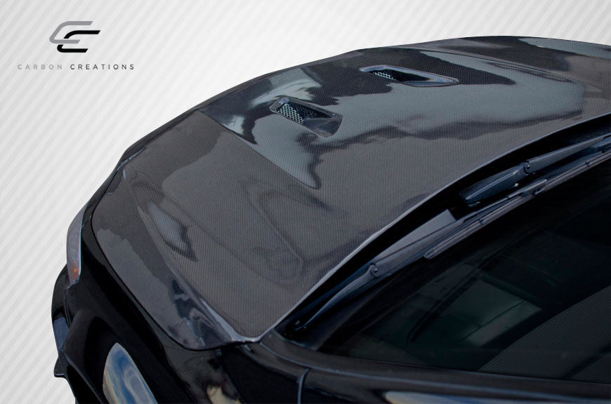 2014-2016 Mercedes CLA Class Carbon Creations Black Series Look Hood - 1 Piece