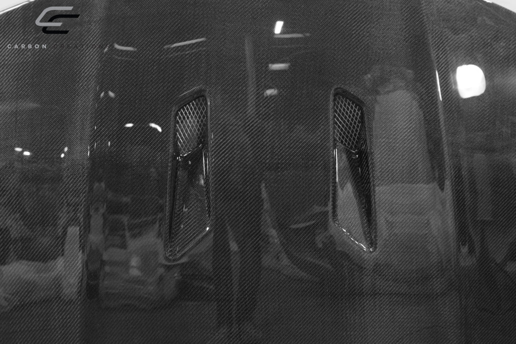 2014-2016 Mercedes CLA Class Carbon Creations Black Series Look Hood - 1 Piece