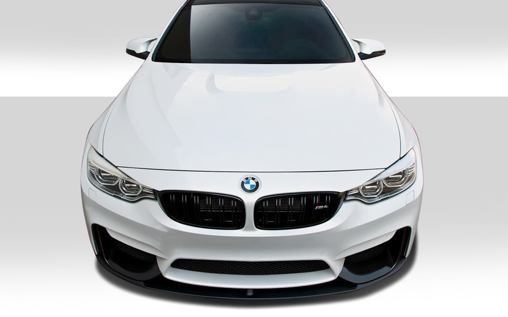2014-2018 BMW M3 F80 2014-2020 M4 F82 F83 Duraflex M Performance Look Front Splitter - 2 Piece