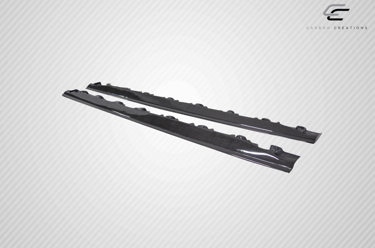 2015-2020 Ford Mustang Carbon Creations GT Concept Side Skirt Rocker Panels - 2 Piece