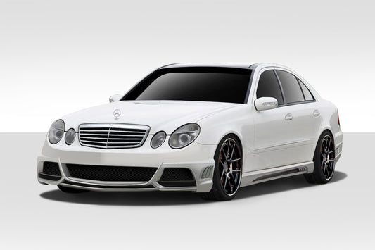 2007-2009 Mercedes E Class W211 4DR Duraflex W-1 Body Kit - 4 Piece - Includes W-1 Front Bumper Cover (108816) W-1 Side Skirt Rocker Panels (112235) W-1 Rear Bumper Cover (112234)