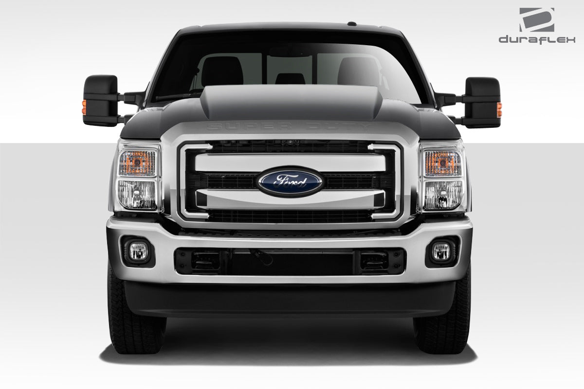 2011-2016 Ford Super Duty F250 F350 F450 Duraflex 3" Cowl Hood - 1 Piece